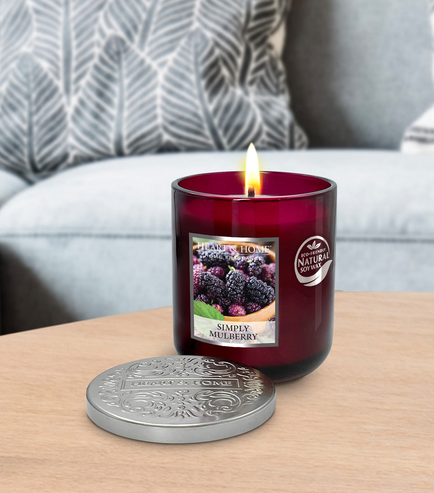 Simply Mulberry Eco Soy Candle
