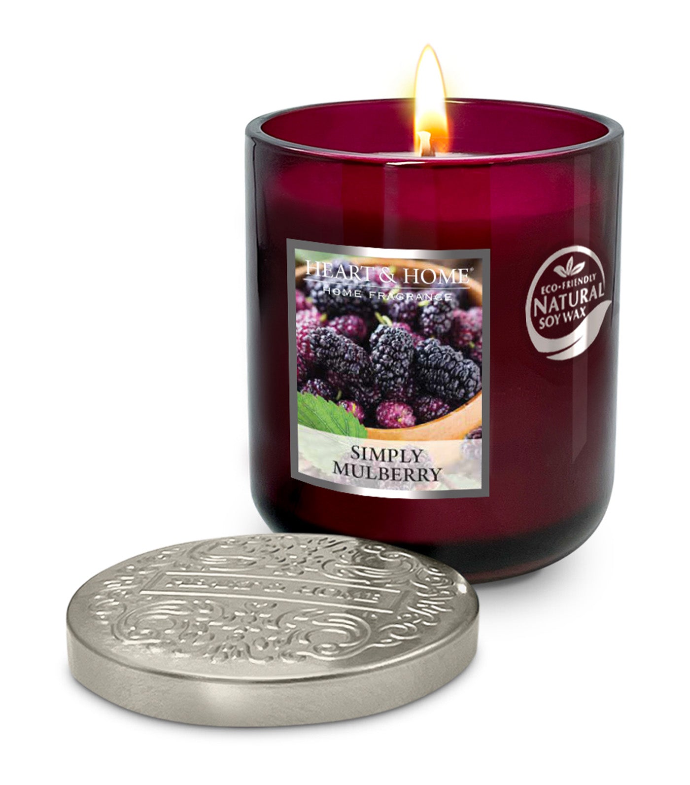 Simply Mulberry Eco Soy Candle