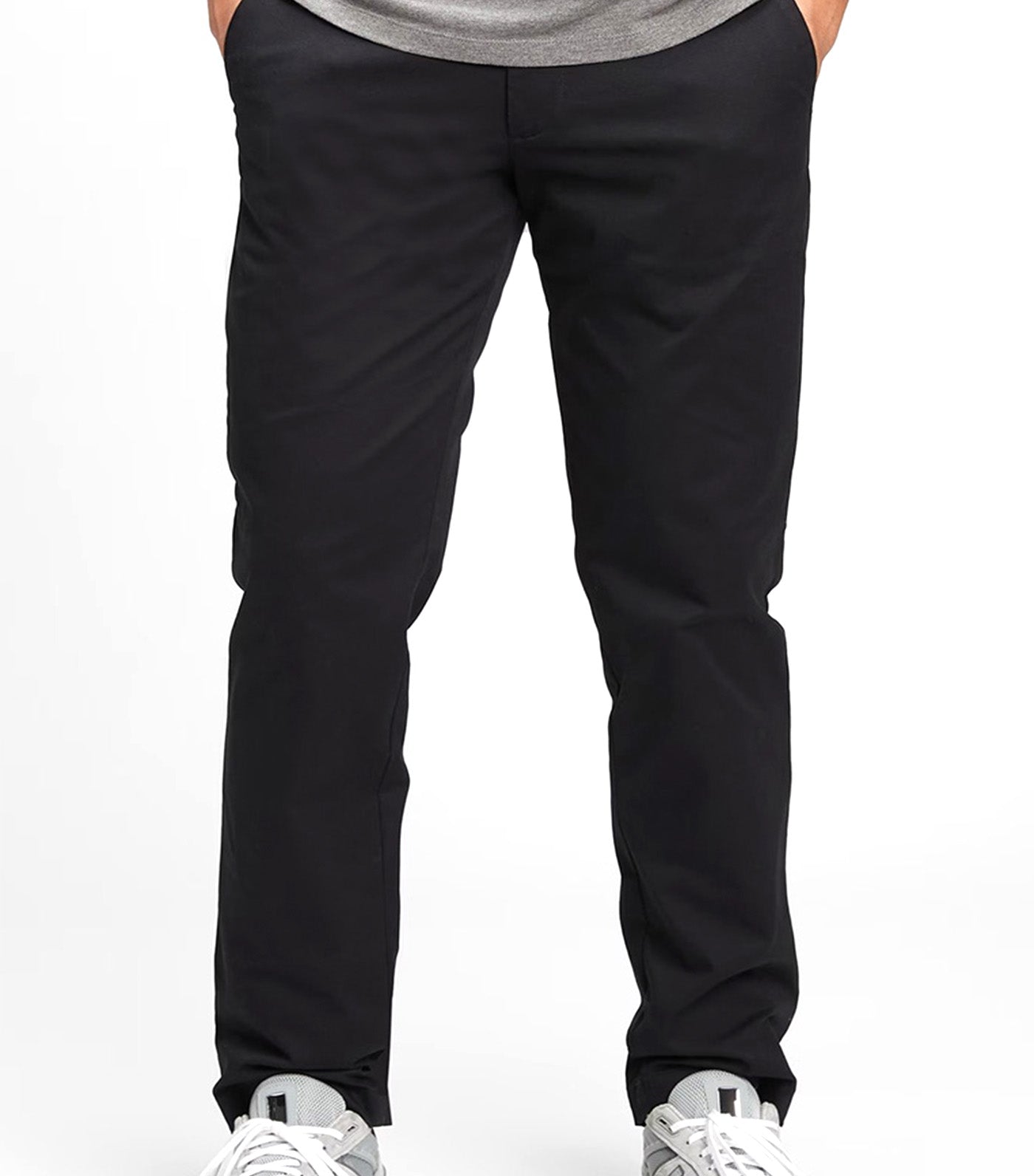 Modern Khakis in Straight Fit with GapFlex True Black V2