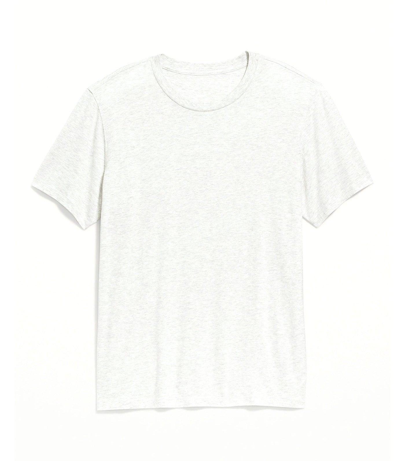 Soft-Washed Crew-Neck T-Shirt for Men Oatmeal Heather
