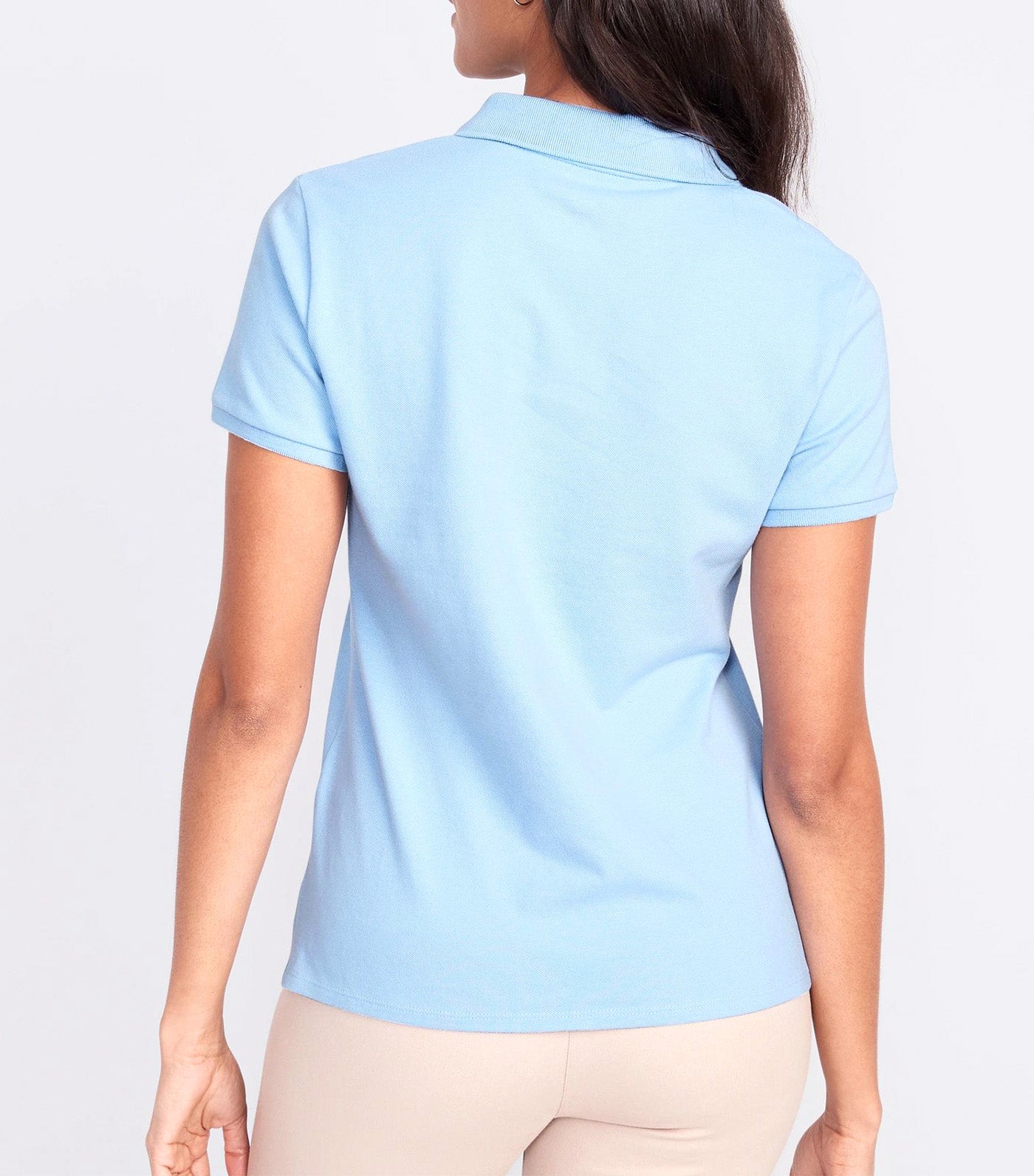 Uniform Pique Polo for Women Monet Blue