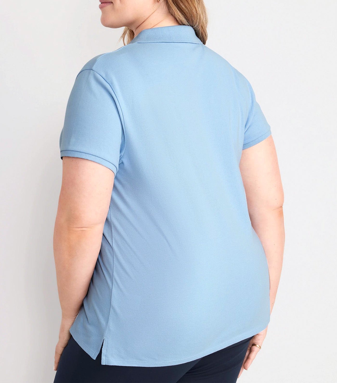 Uniform Pique Polo for Women Monet Blue