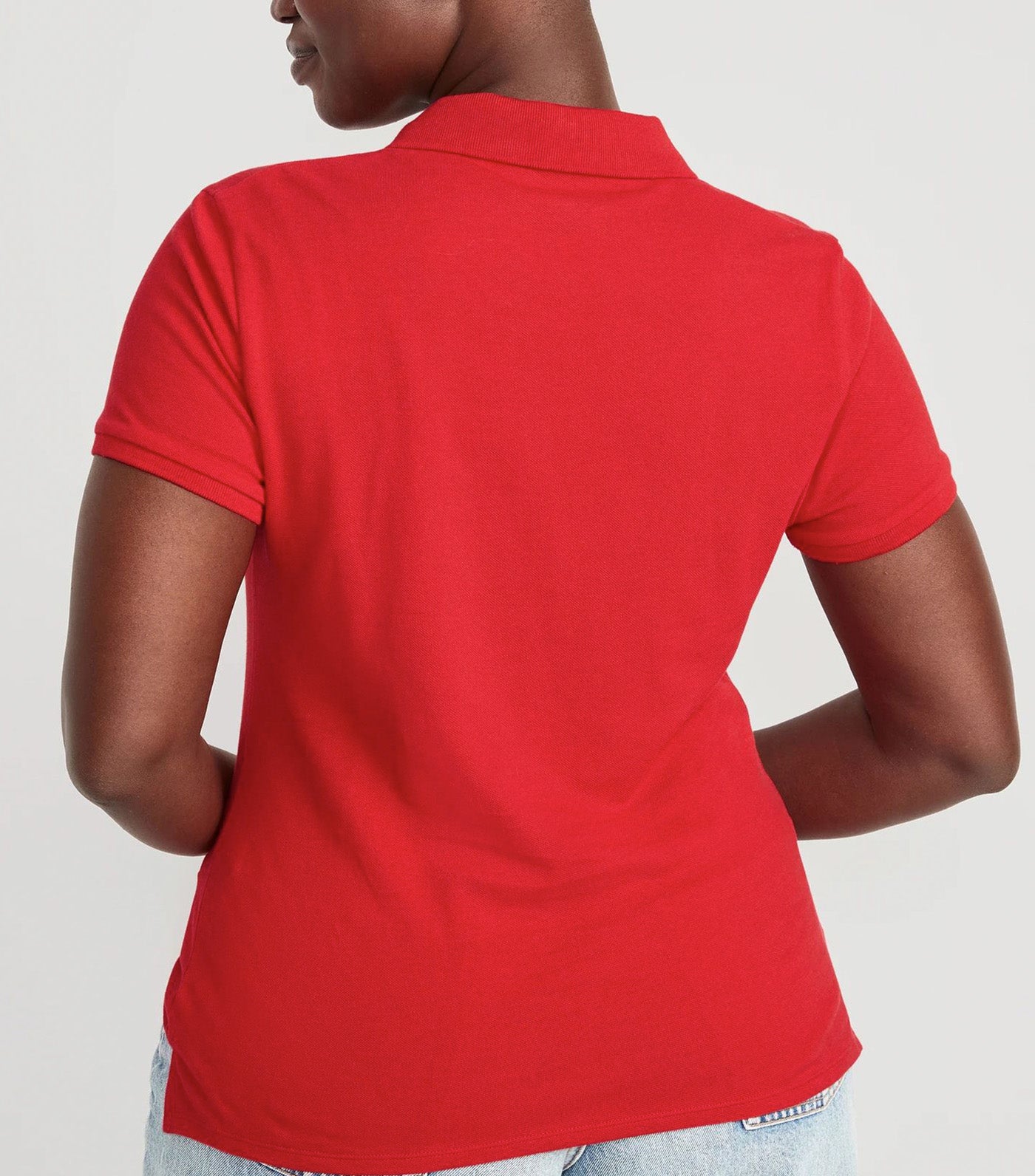 Uniform Pique Polo for Women Robbie Red