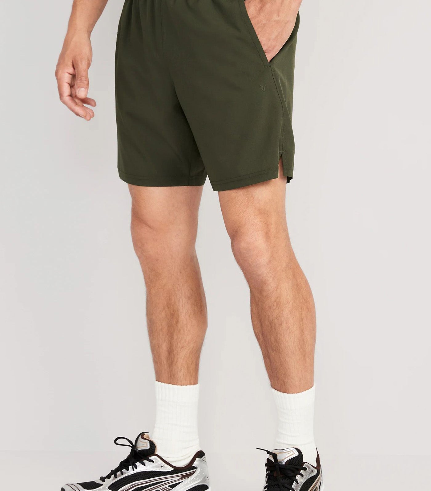 Essential Woven Workout Shorts for Men - 7-inch inseam Heritage Green