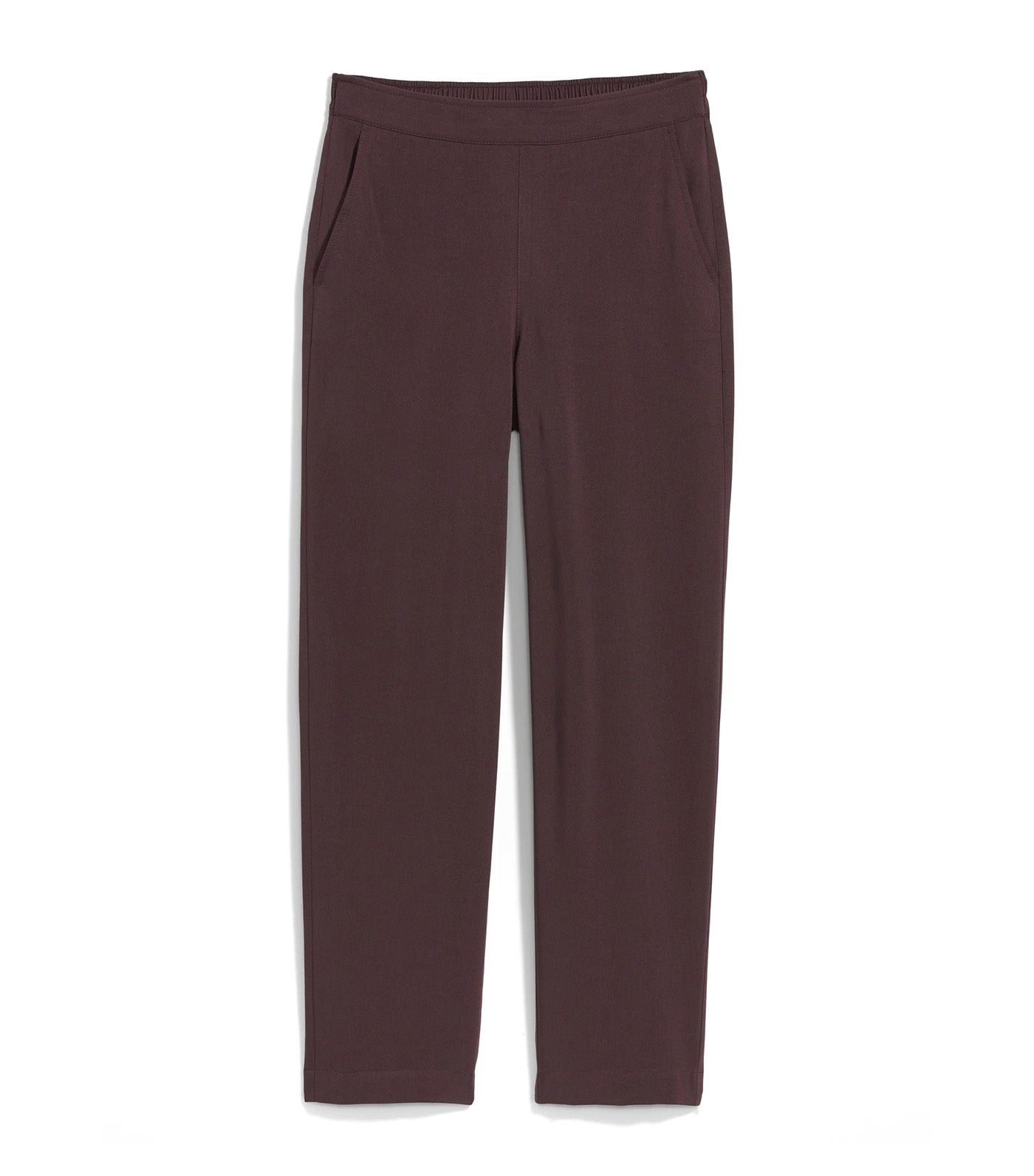 Old Navy StretchTech Jogger Pants Womens Size Large Plum Wine