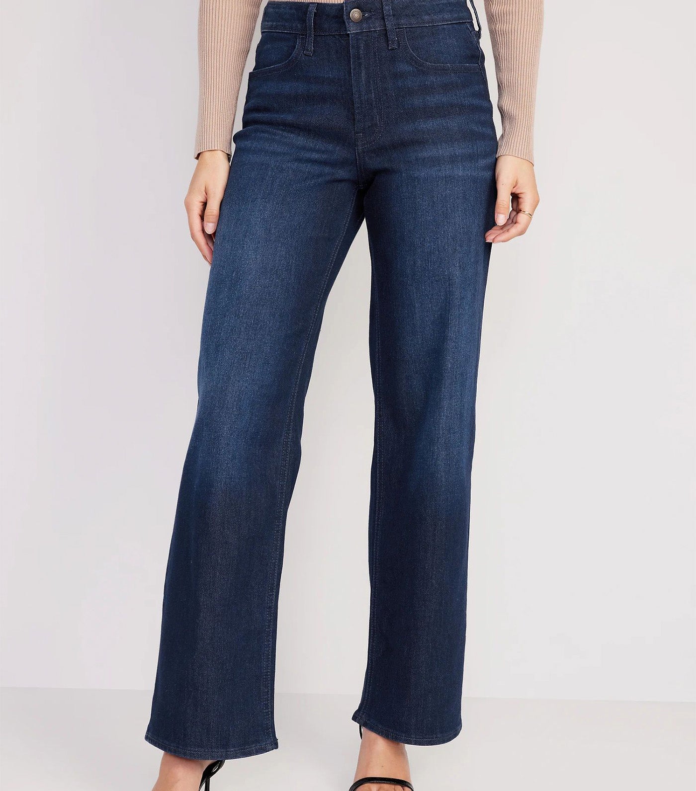 High-Waisted Wow Wide-Leg Jeans for Women River