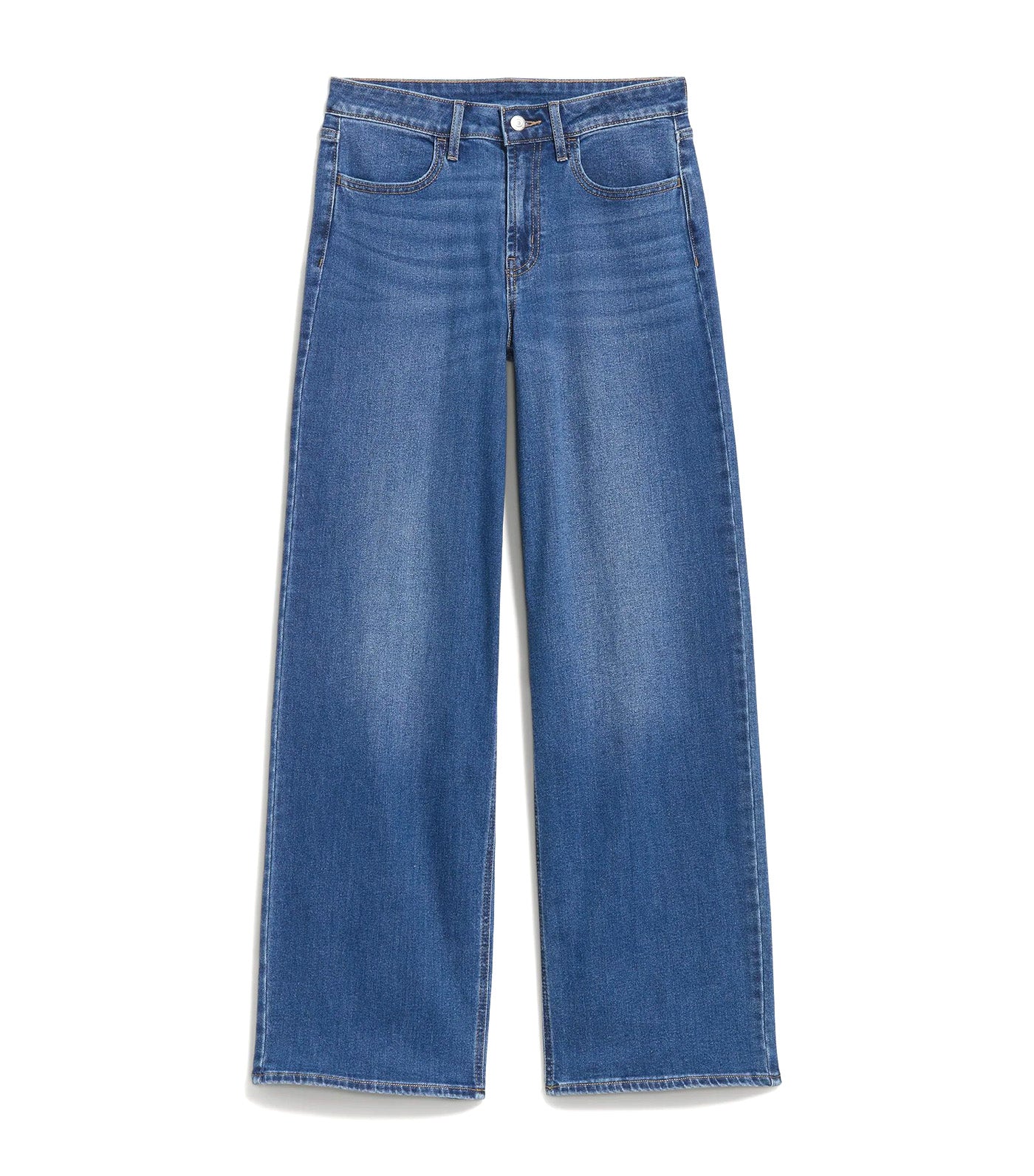 High-Waisted Wow Wide-Leg Jeans for Women New Moon