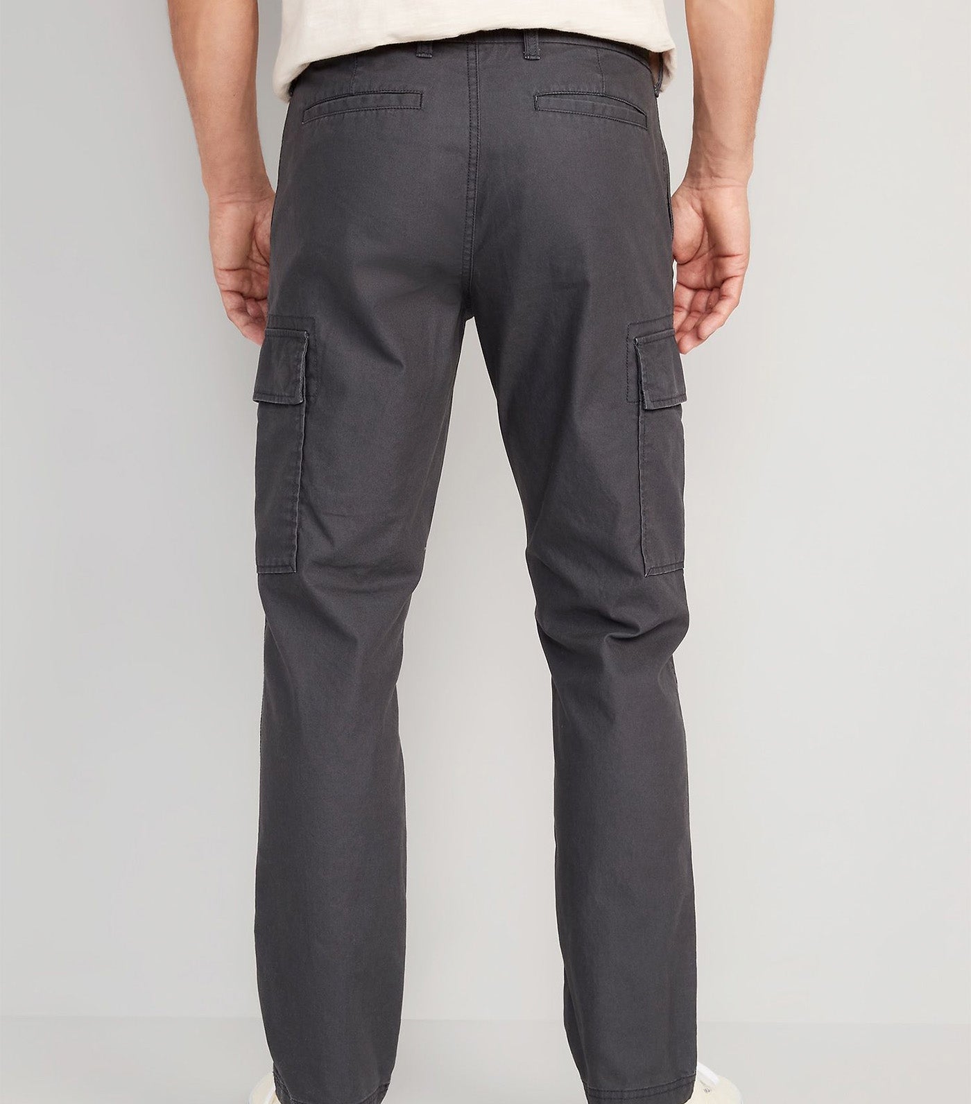 Straight Oxford Cargo Pants for Men Panther