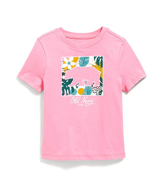 Unisex Logo-Graphic T-Shirt for Toddler Sparkle Berry
