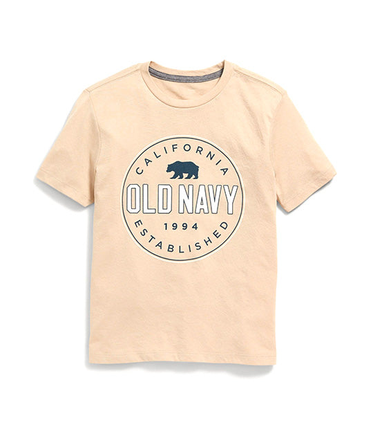 Short-Sleeve Logo-Graphic T-Shirt for Boys A Stones Throw