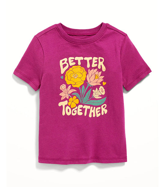 Unisex Short-Sleeve Graphic T-Shirt for Toddler Boysenberry Juice