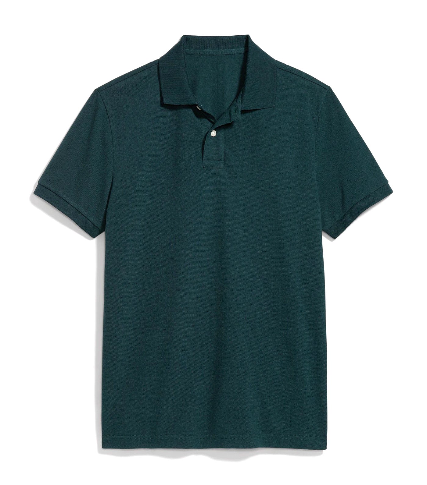 Classic Fit Pique Polo for Men Glorious Pine