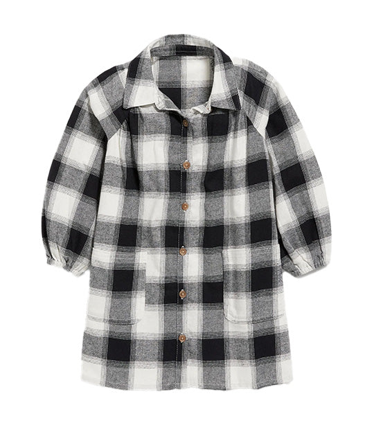 Toddler plaid shirt store dress