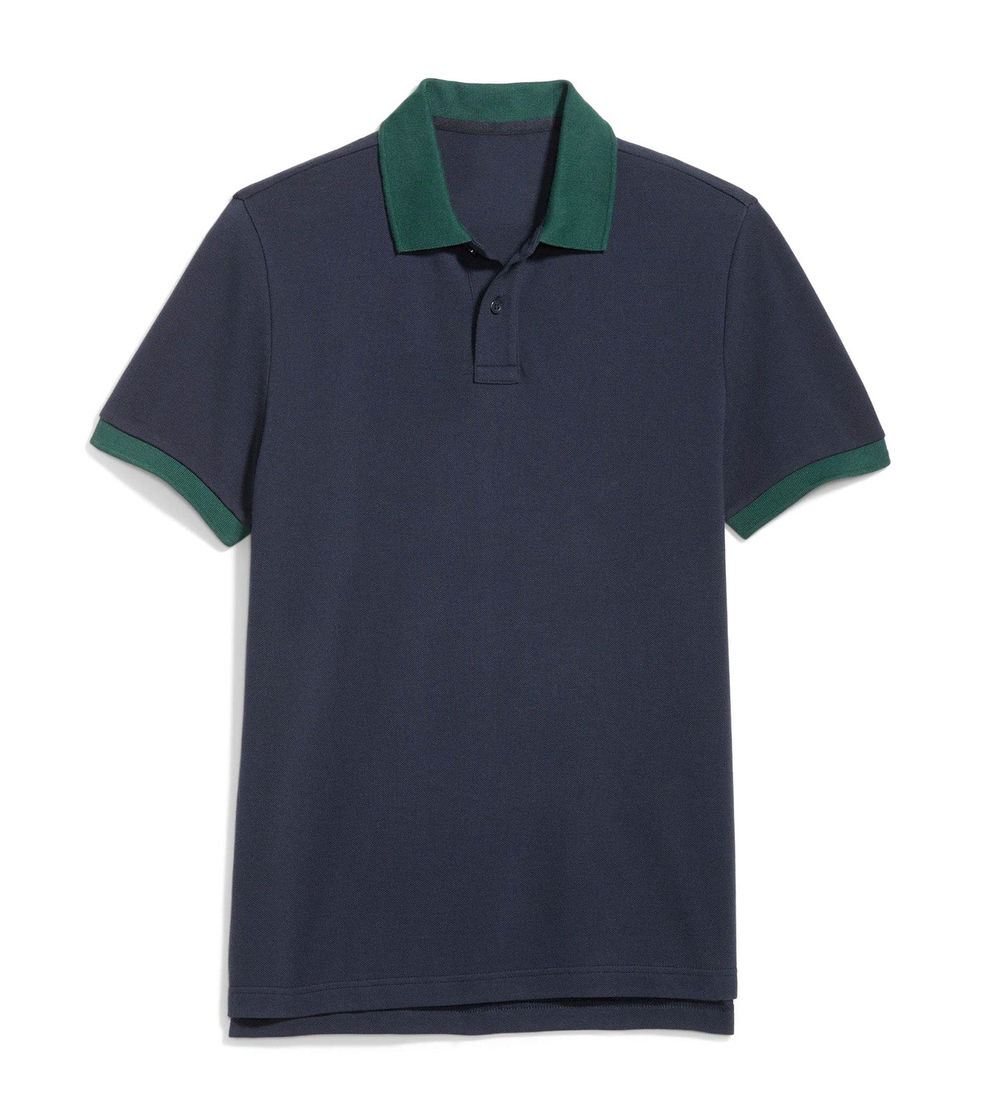 Classic Fit Pique Polo for Men In The Navy