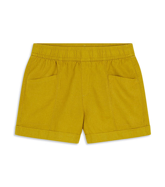 Old Navy High-Waisted Linen-Blend Shorts for Women 3.5-inch Inseam Golden  Olive