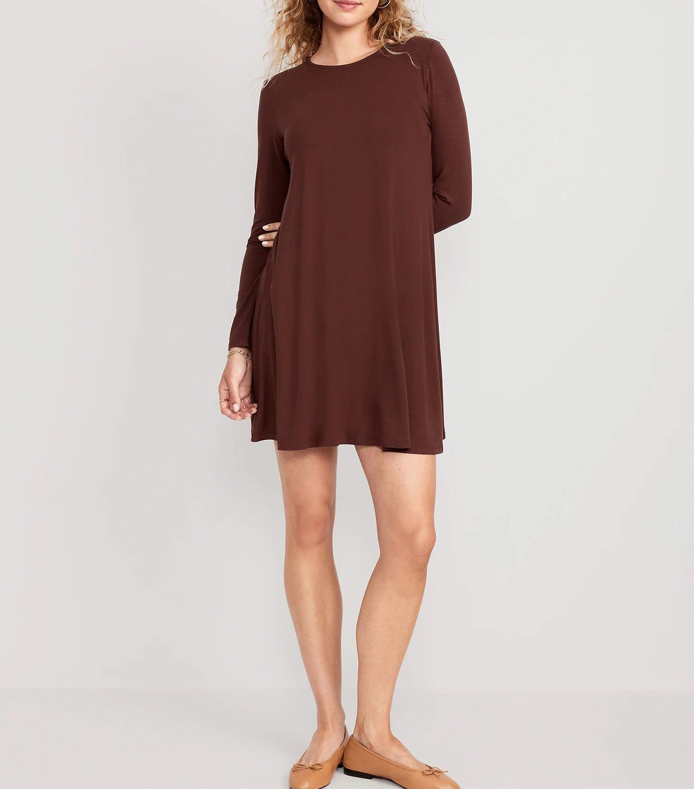 Jersey swing dress outlet for women