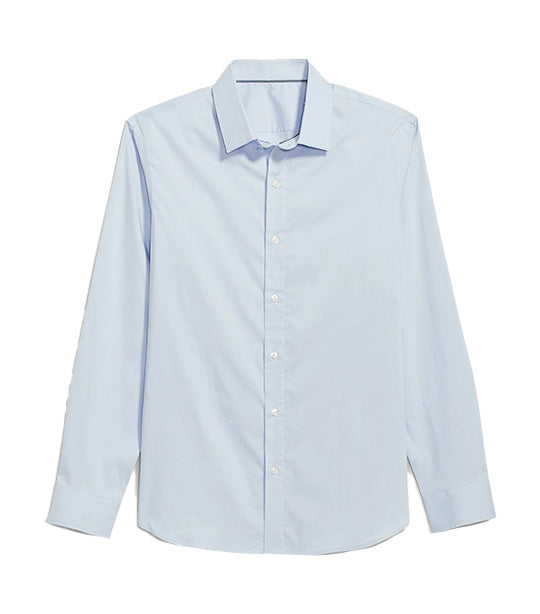 Slim-Fit Pro Signature Tech Dress Shirt for Men Hue Blue