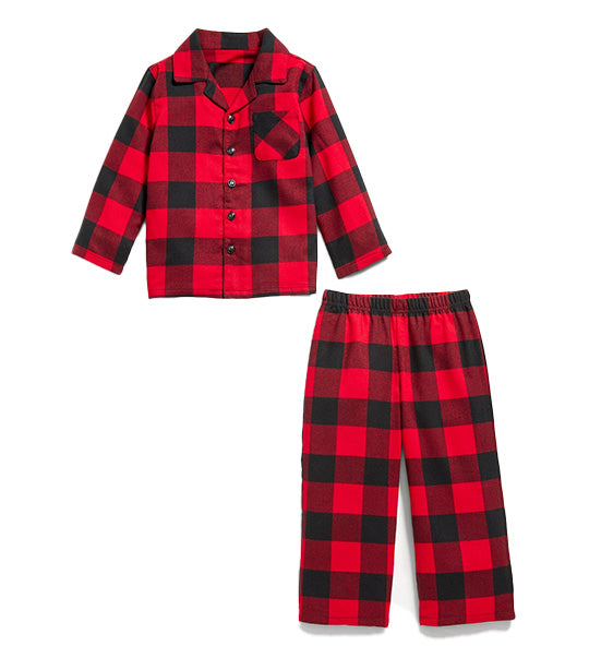 Old navy red online and black plaid pajamas