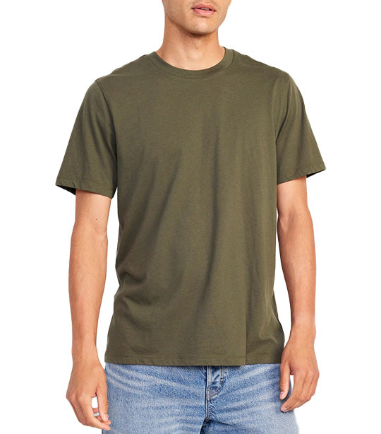 Soft-Washed Crew-Neck T-Shirt for Men Heritage Green
