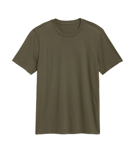 Soft-Washed Crew-Neck T-Shirt for Men Heritage Green