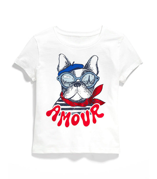 Short-Sleeve Graphic T-Shirt for Girls Calla Lily 2