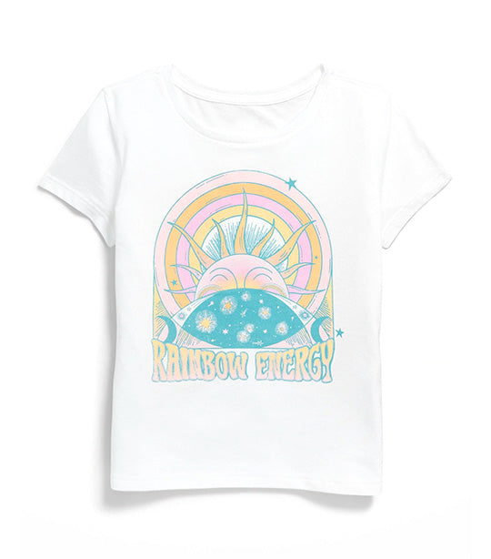 Short-Sleeve Graphic T-Shirt for Girls Calla Lily 451