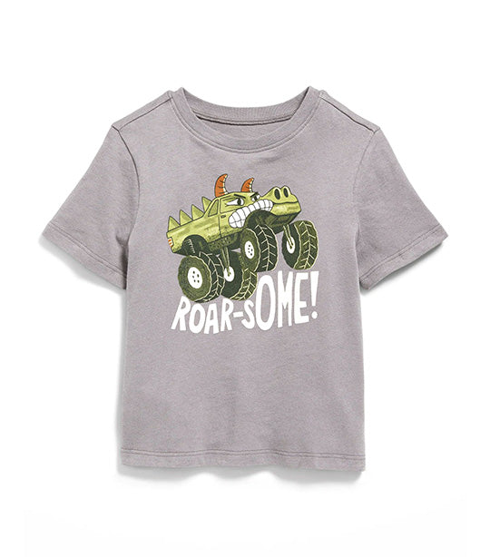 Unisex Graphic T-Shirt for Toddler Titanium Frost