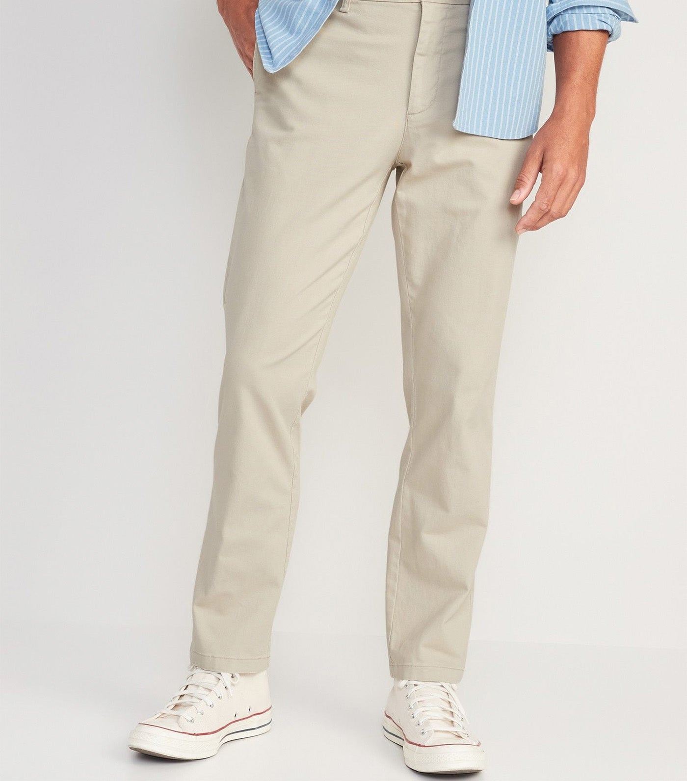 Straight Built-In Flex Rotation Chino Pants for Men A Stones Throw