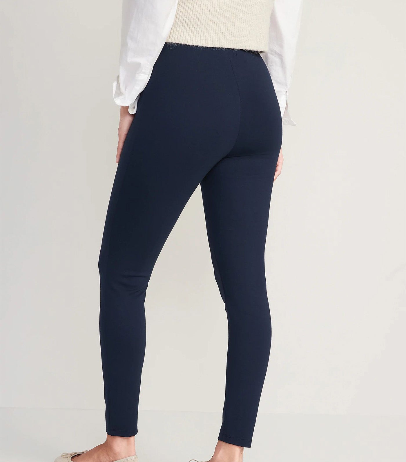Extra High-Waisted Stevie Skinny Ankle Pants for Women In The Navy