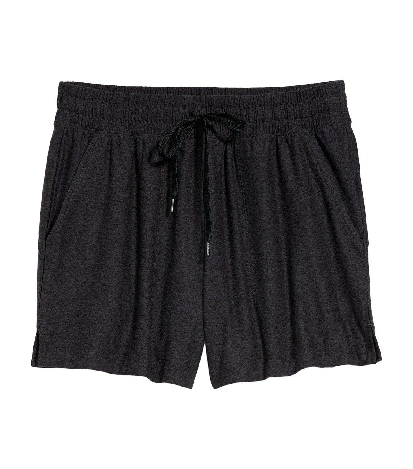 High-Waisted Cloud 94 Soft Sweat Shorts for Women - 4in Inseam Black Jack