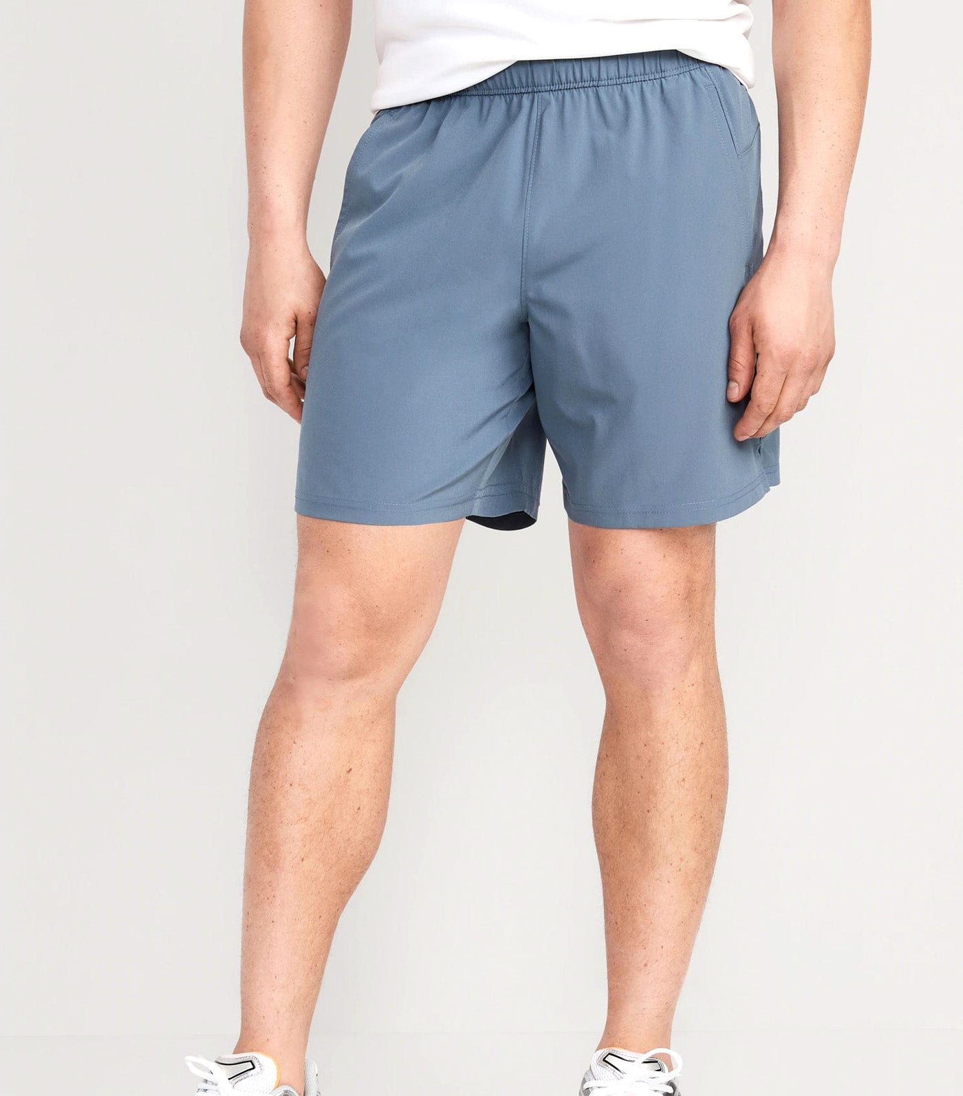 Essential Woven Workout Shorts for Men -- 7-inch inseam Wintry Waters