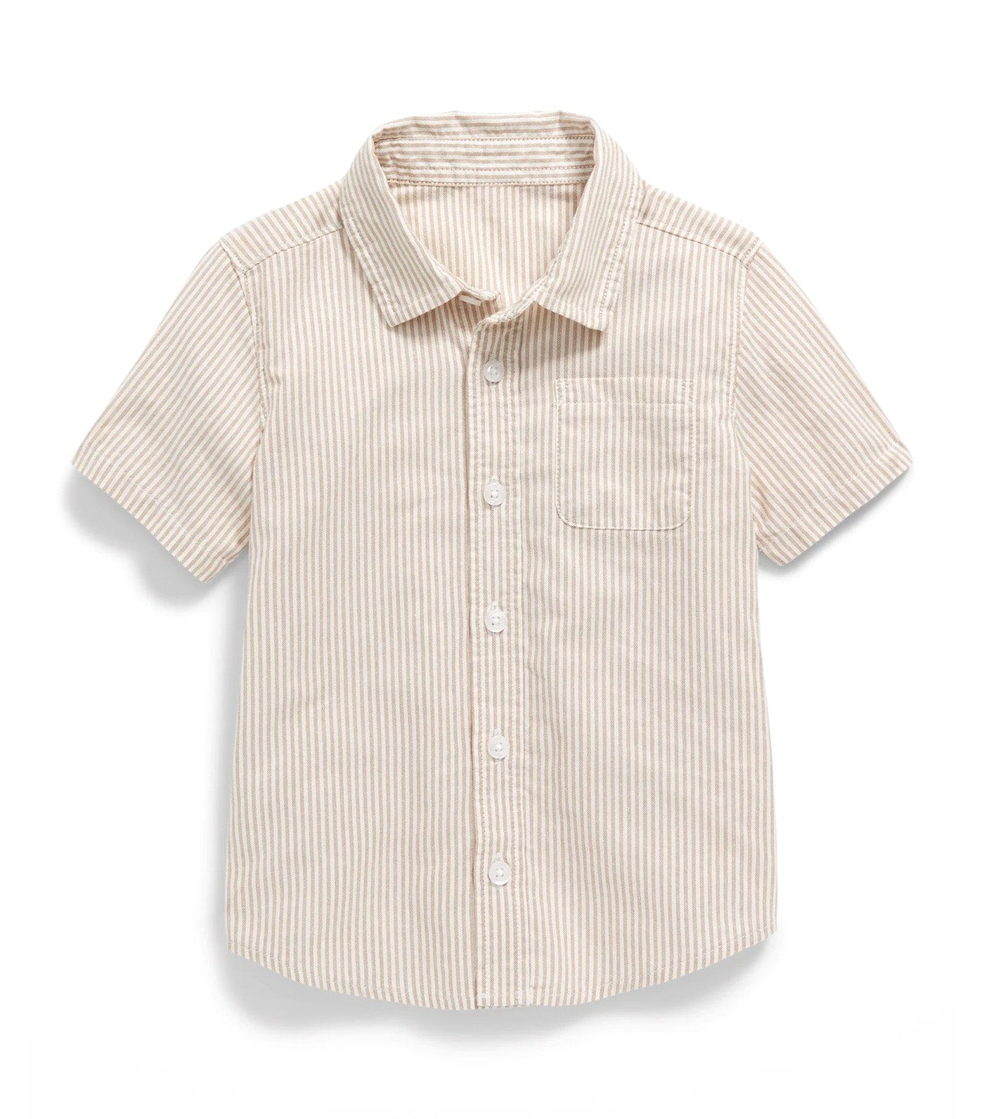 Printed Oxford Shirt for Toddler Boys Tonal Stripe