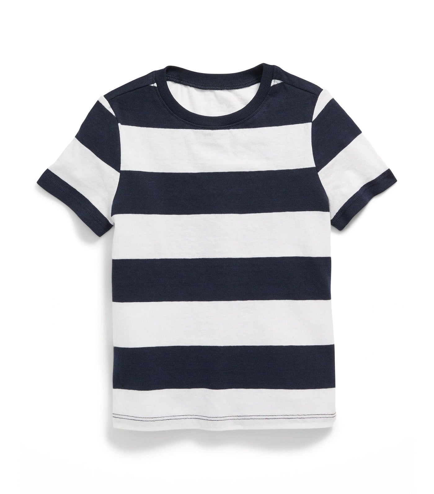 Unisex Printed T-Shirt for Toddler - Navy Stripe