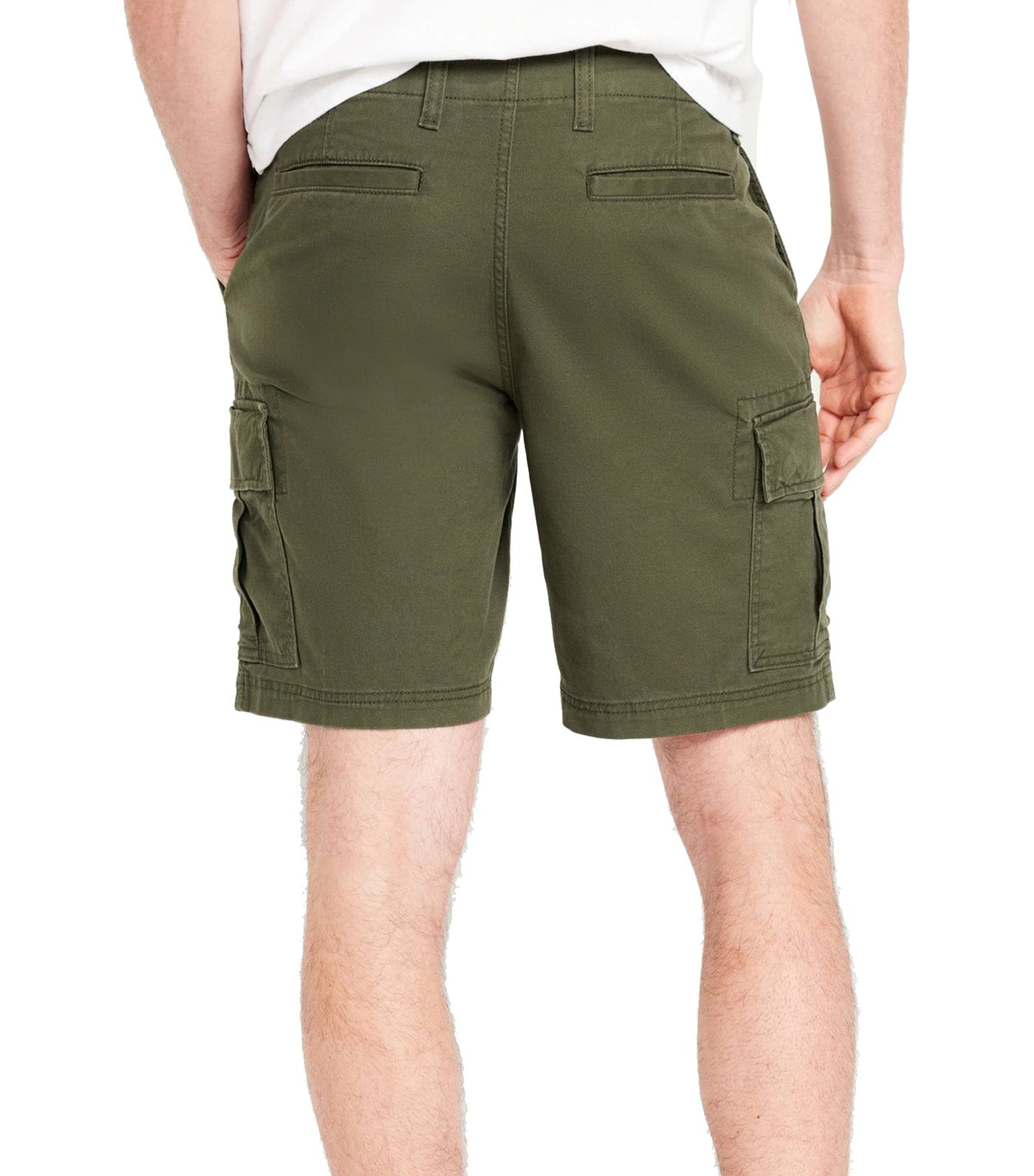 Lived-In Cargo Shorts for Men -- 10-inch inseam Heritage Green