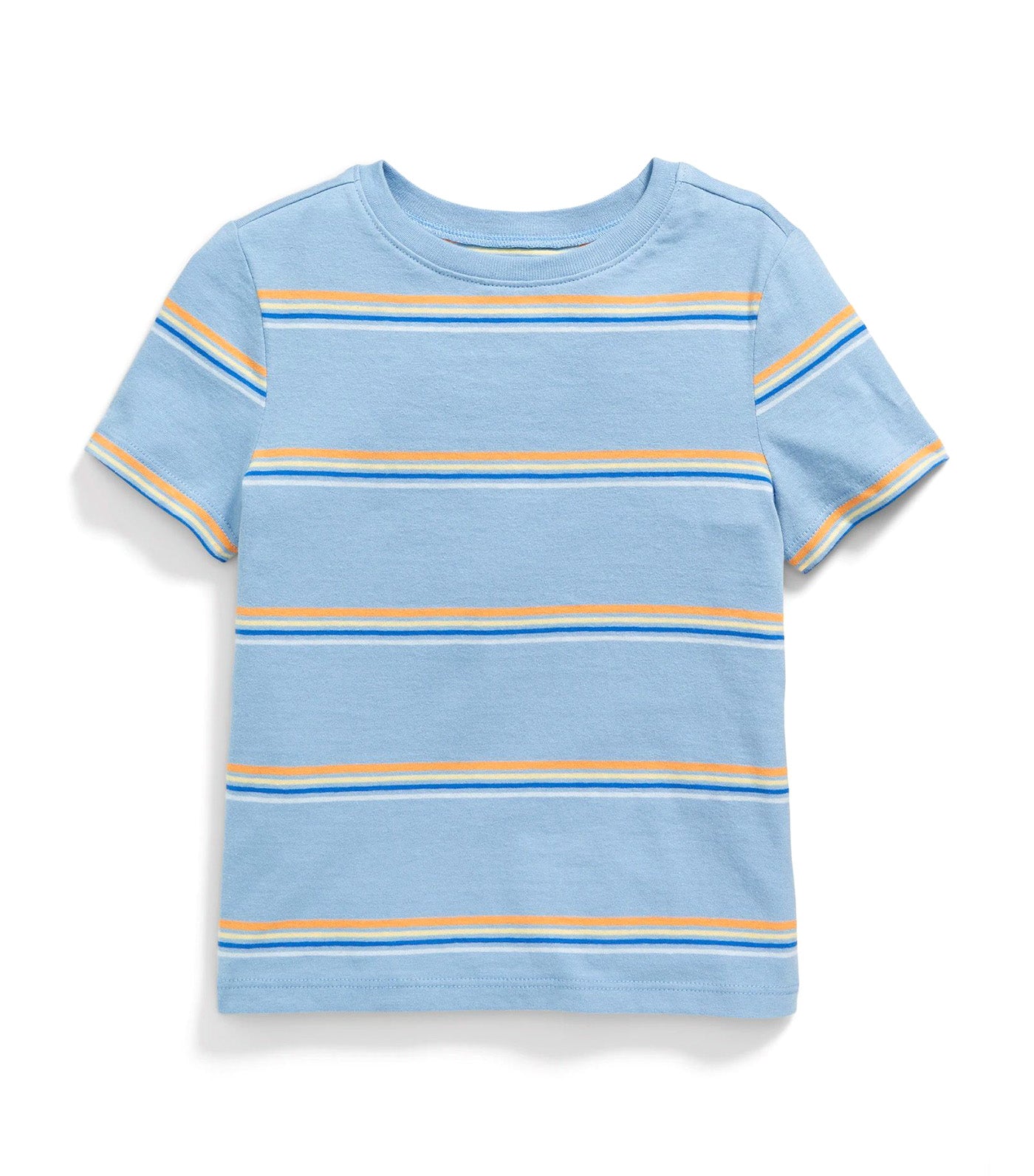 Short-Sleeve T-Shirt for Toddler Boys Blue Stripe