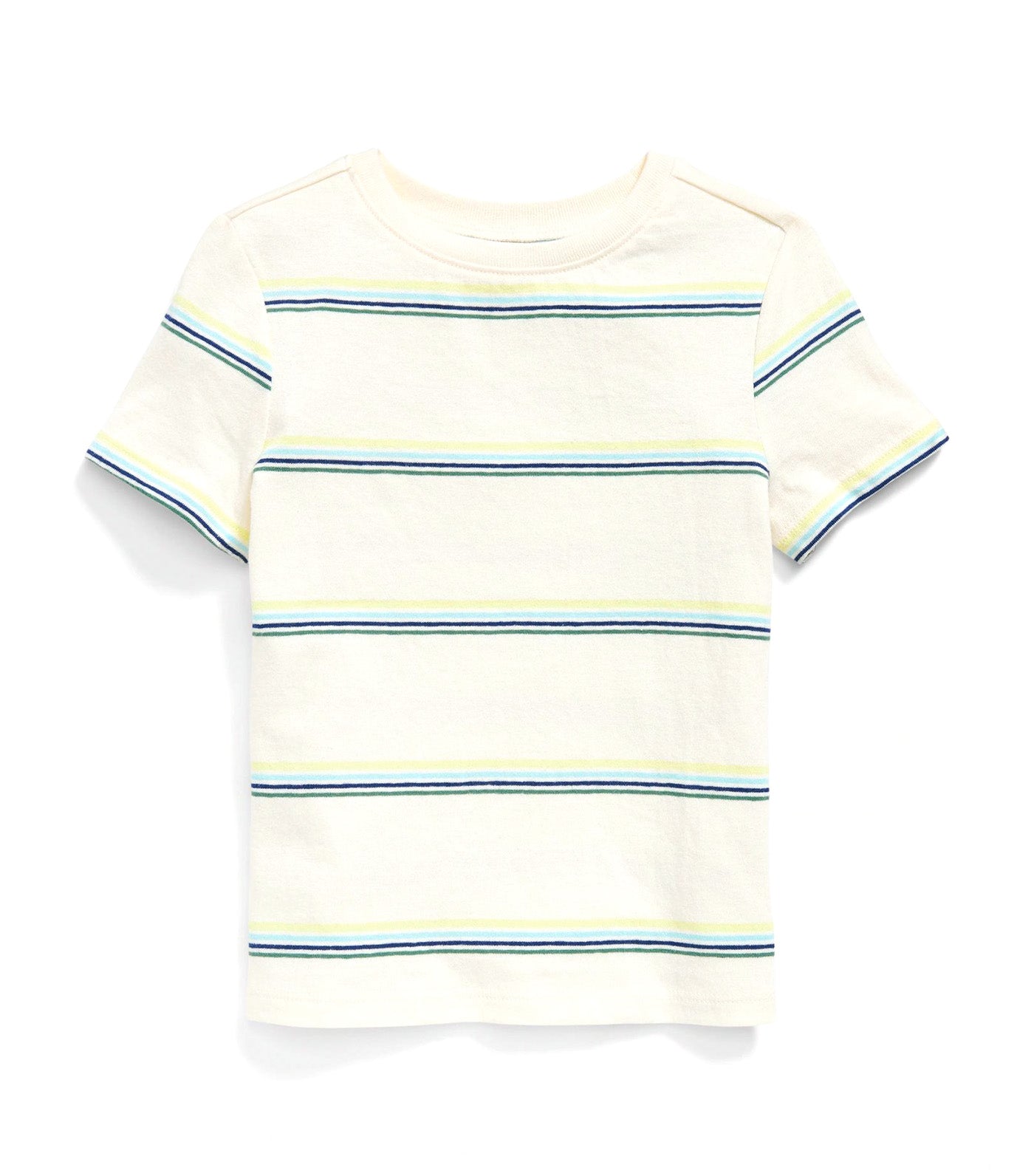 Unisex Printed Short-Sleeve T-Shirt for Toddler Stripe Top