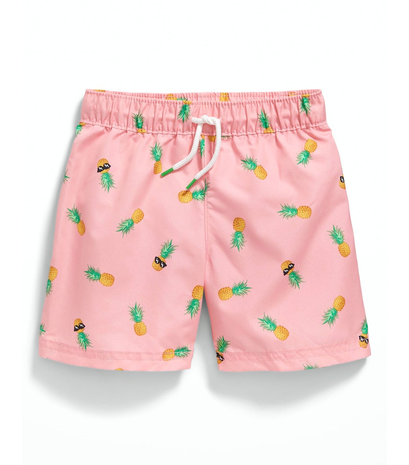 Printed Swim Trunks for Toddler Boys - Pineapples