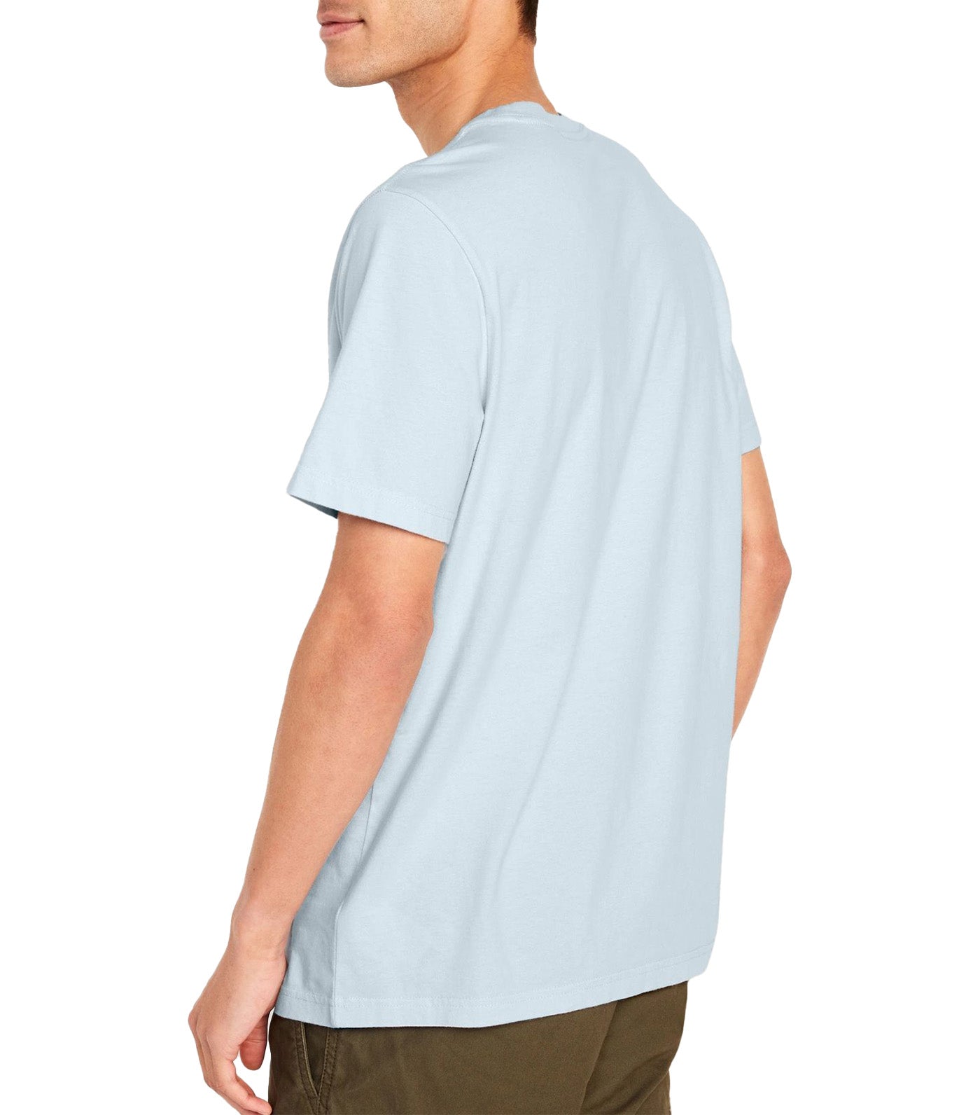 Crew-Neck T-Shirt for Men Microchip