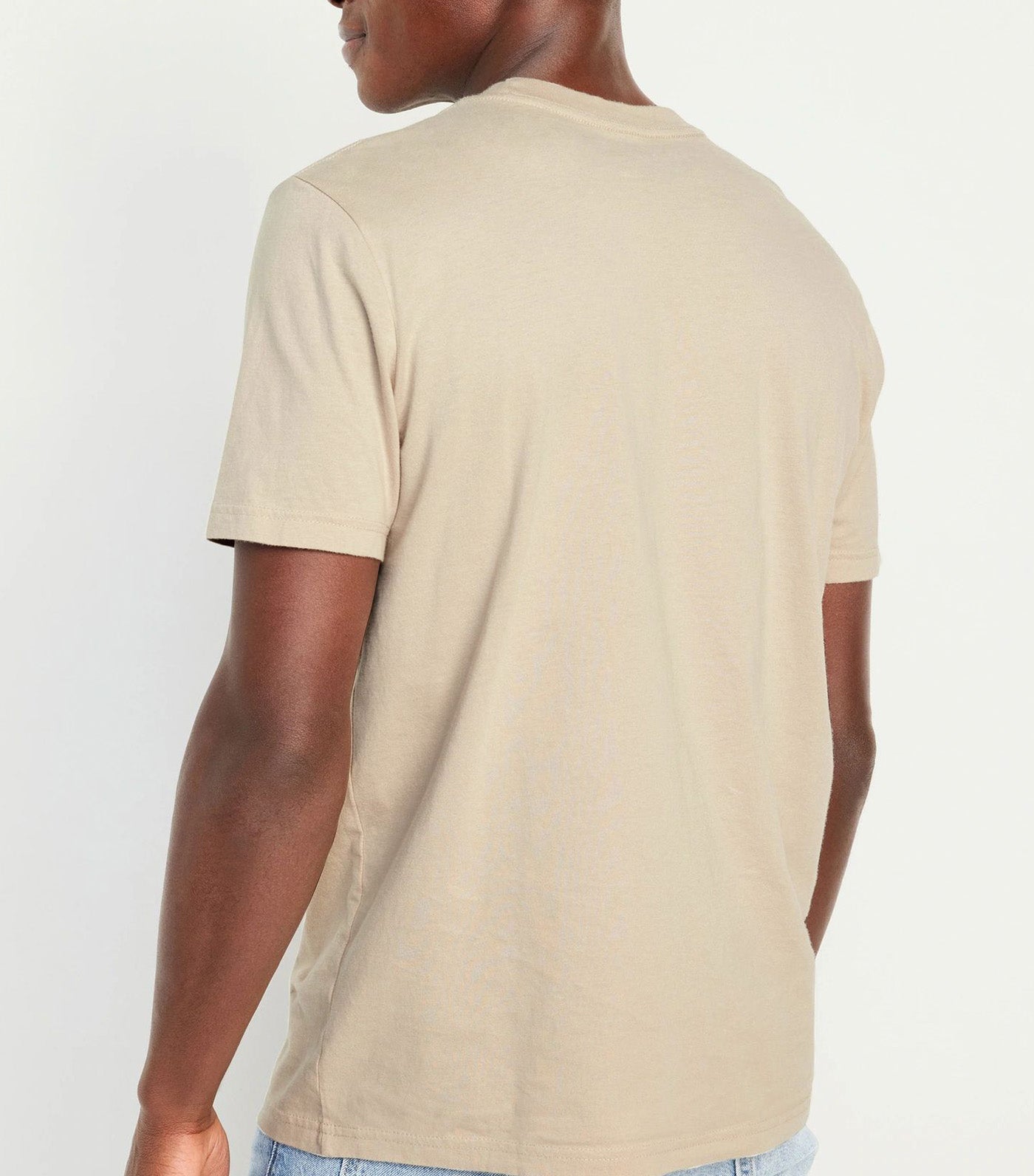 Crew-Neck Striped T-Shirt For Men A Stone's Throw