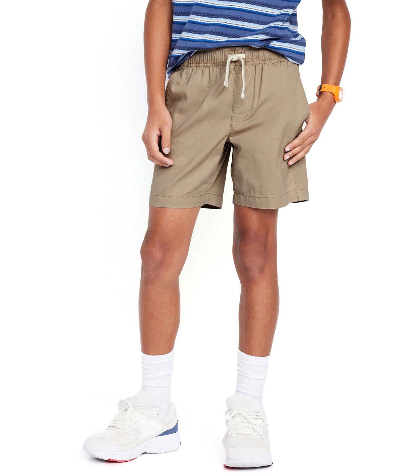 Twill Pull-On Shorts for Boys (Above Knee) - Shore Enough