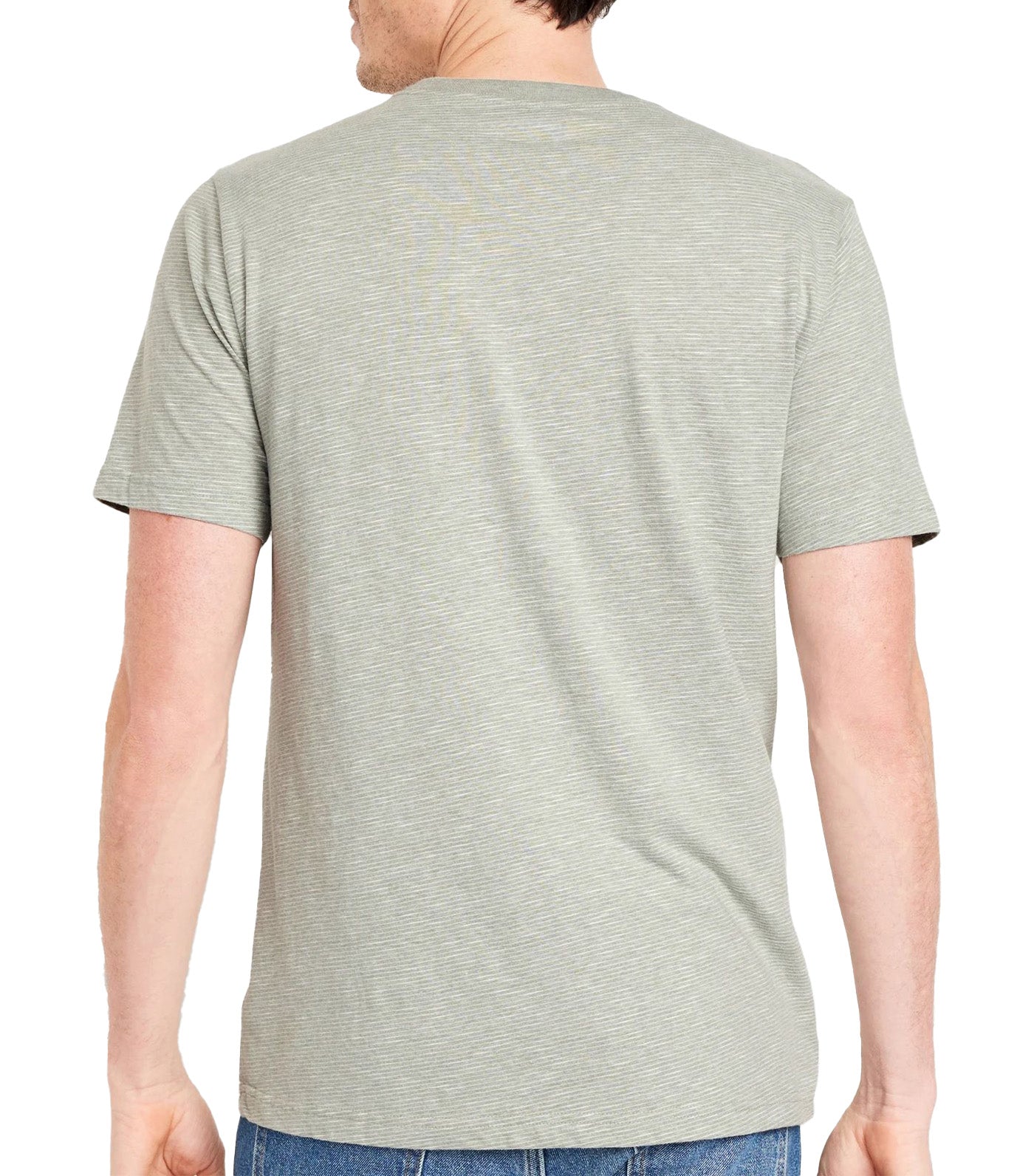 Crew-Neck T-Shirt for Men Heritage Green