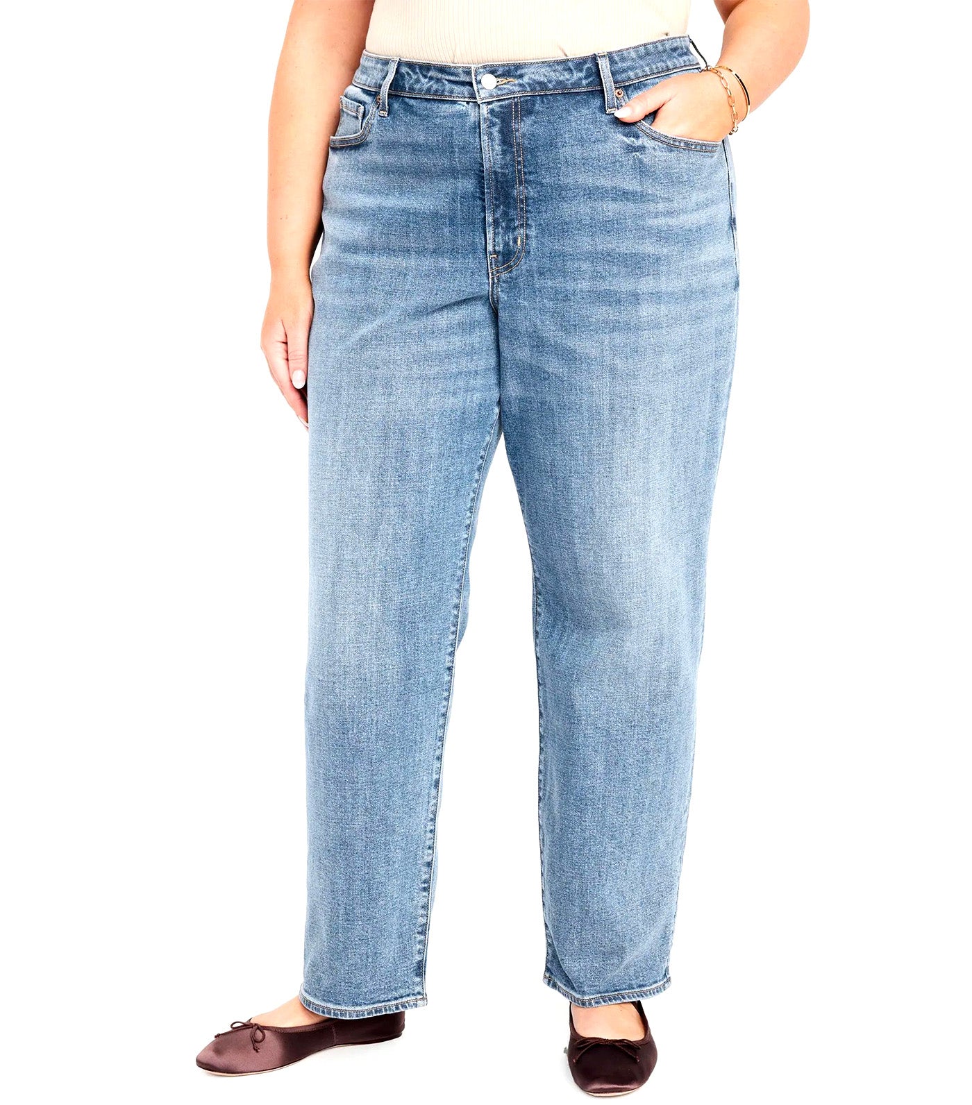High-Waisted OG Loose Jeans for Women Courtney