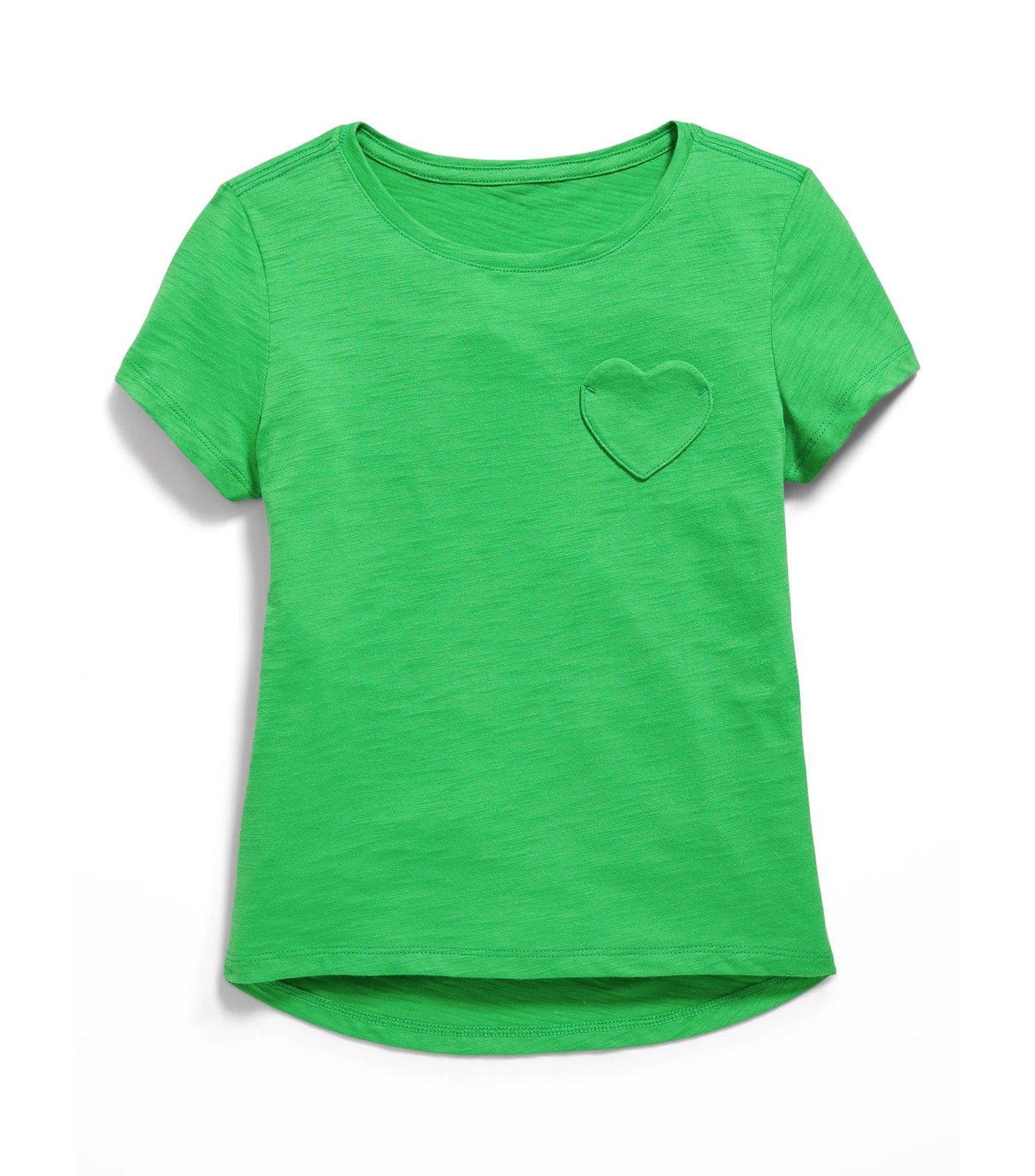 Softest Heart-Pocket T-Shirt for Girls - Chrysalis