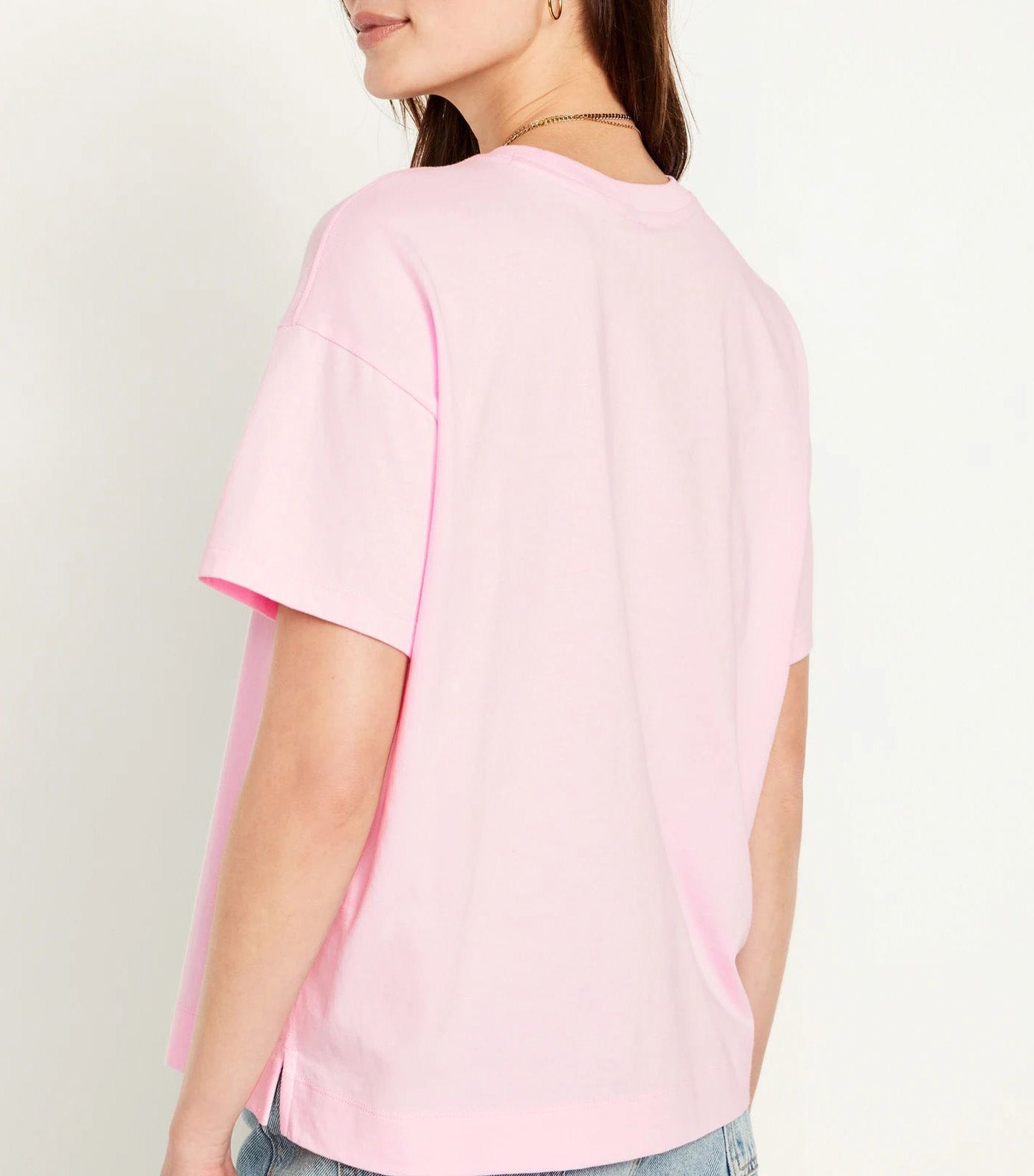 Vintage T-Shirt For Women Preppy Pink