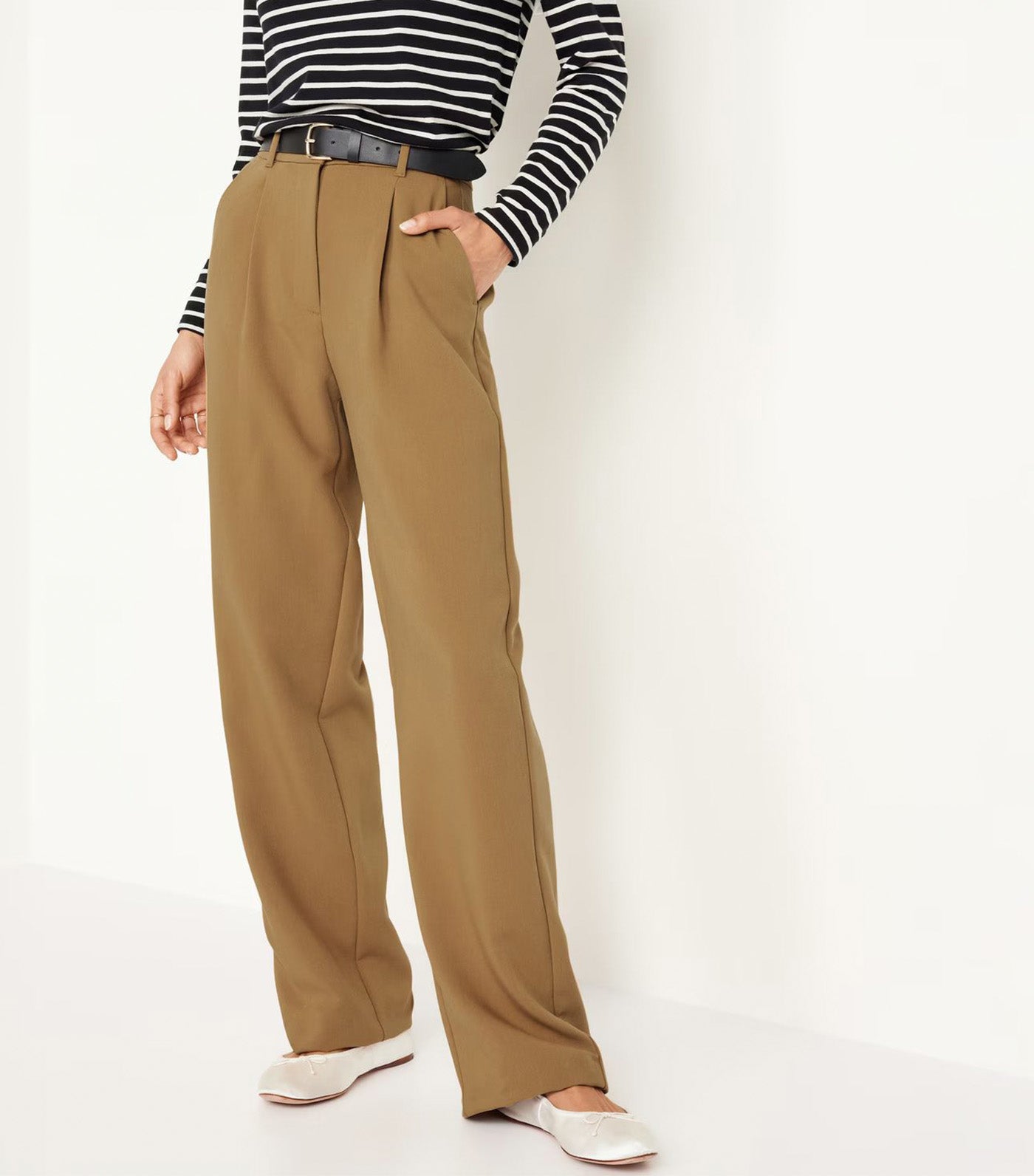 Women's Extra High-Waisted Taylor Wide-Leg Trouser Pants Clifftop