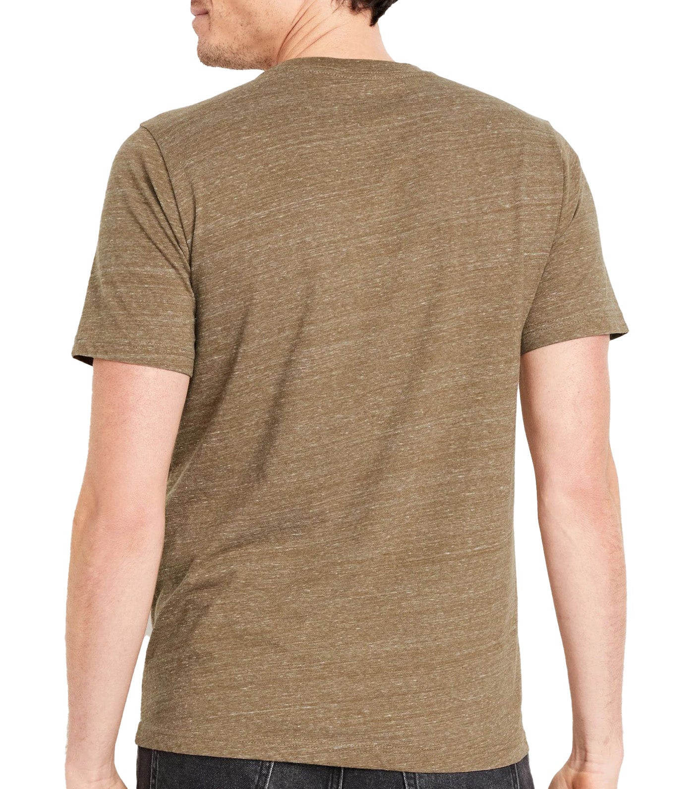 Crew-Neck T-Shirt for Men Castle Wall