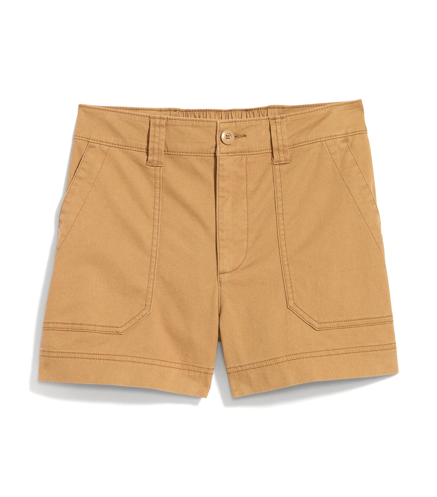 High-Waisted OGC Utility Chino Shorts for Women 3.5-Inch Inseam Clifftop