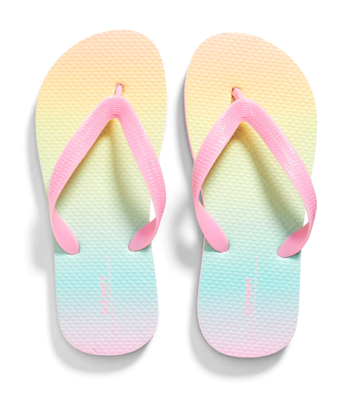 Printed Flip-Flop Sandals for Girls Rainbow