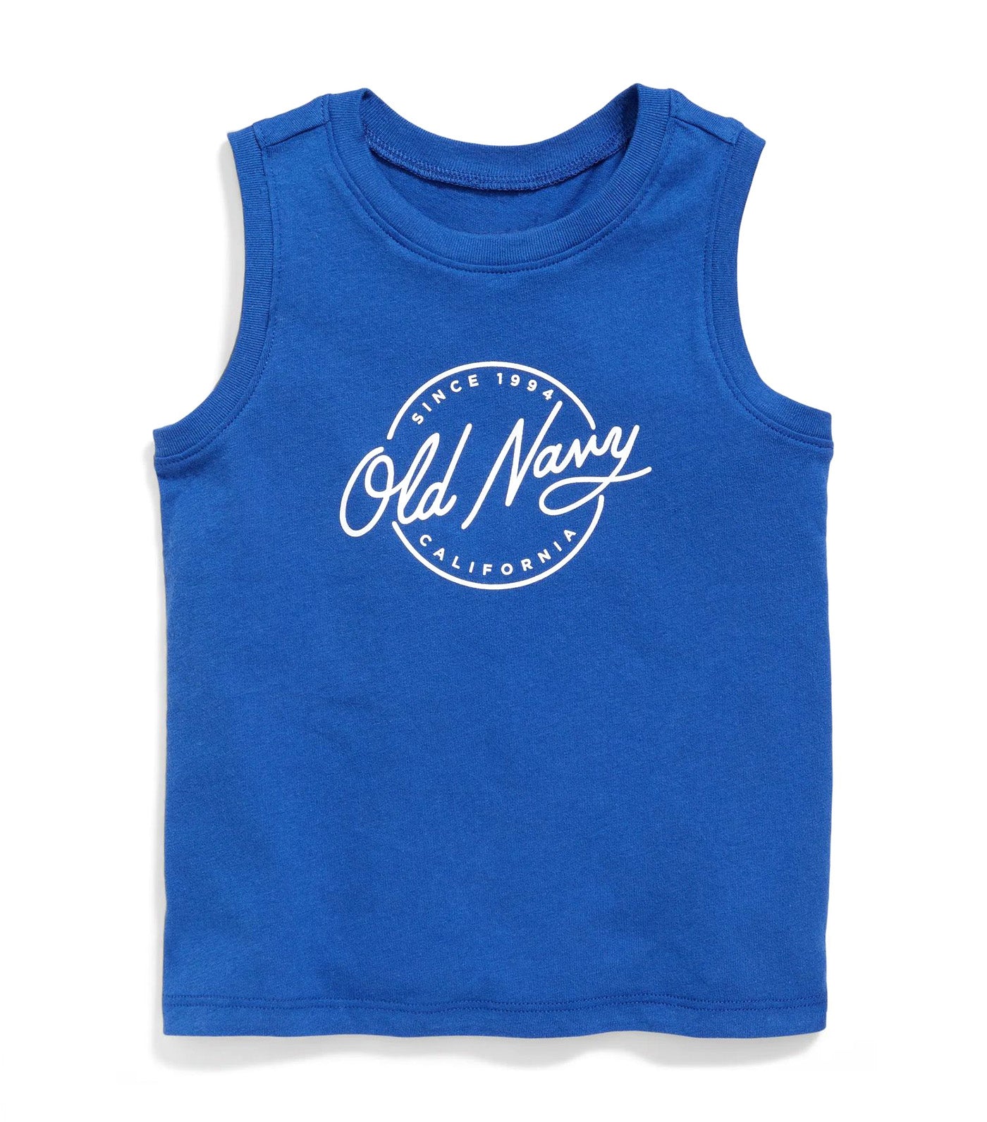 Logo-Graphic Tank Top for Toddler Boys Sapphire Sky