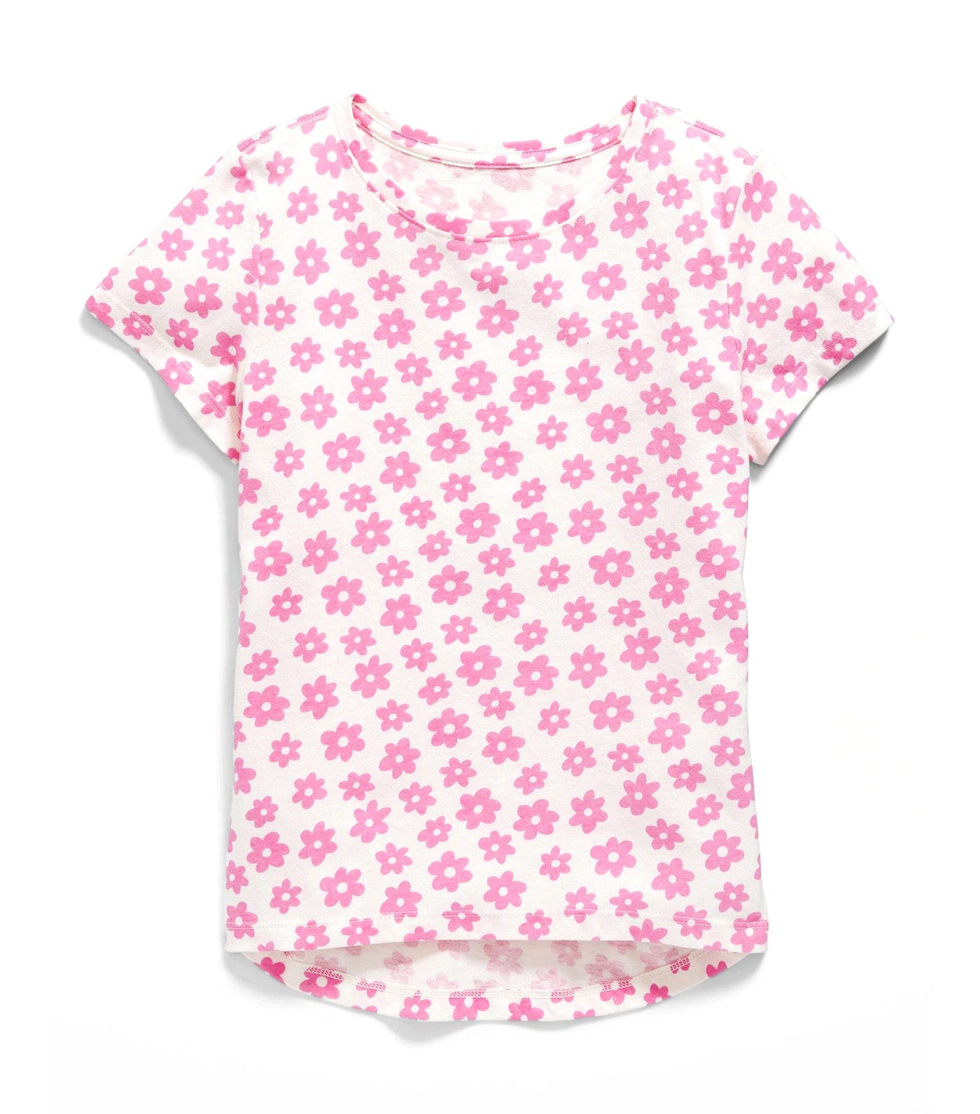 Softest Short-Sleeve Printed T-Shirt for Girls Creme De La Creme
